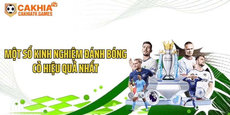 Một số kinh nghiệm đánh bóng cỏ hiệu quả nhất